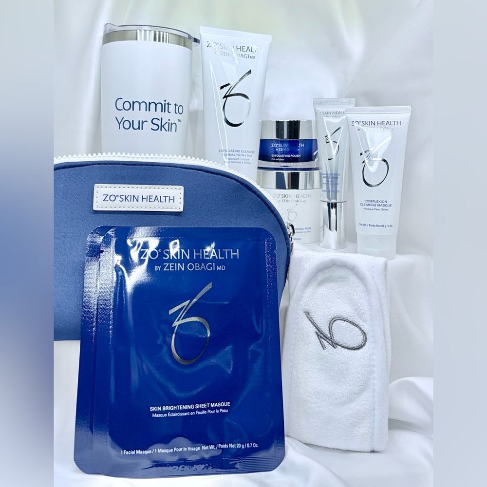 ZO Skin Full size Bundle: Cleanser, Exfoliating Polish, Pads + $425 val